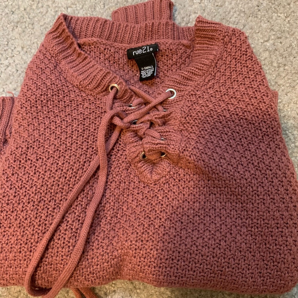 Pink sweater